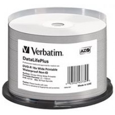 Диск DVD-R Verbatim 4.7 Gb, 16x, Shrink , DataLife Ink Printable (1 диск)..